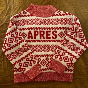 Target a new day apres ski Nordic sweater